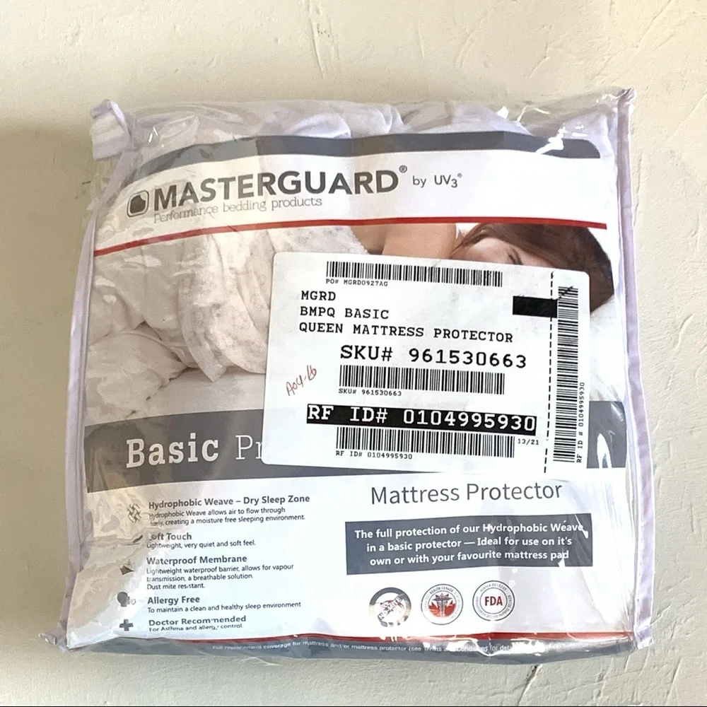 NWT MASTERGUARD Queen Mattress Protector